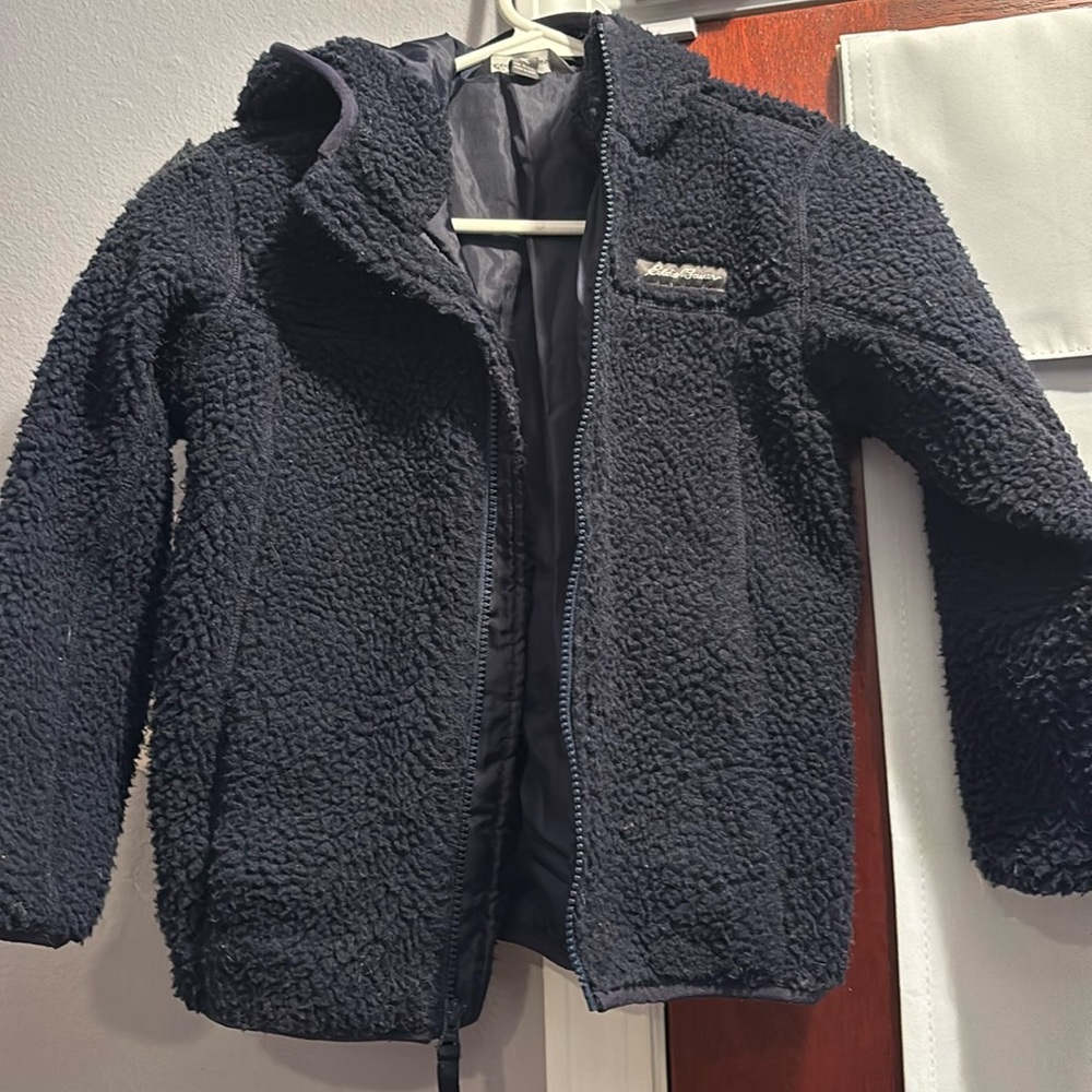 Eddie Bauer Boys Fleece Jacket -Sz: XS (5/6)
